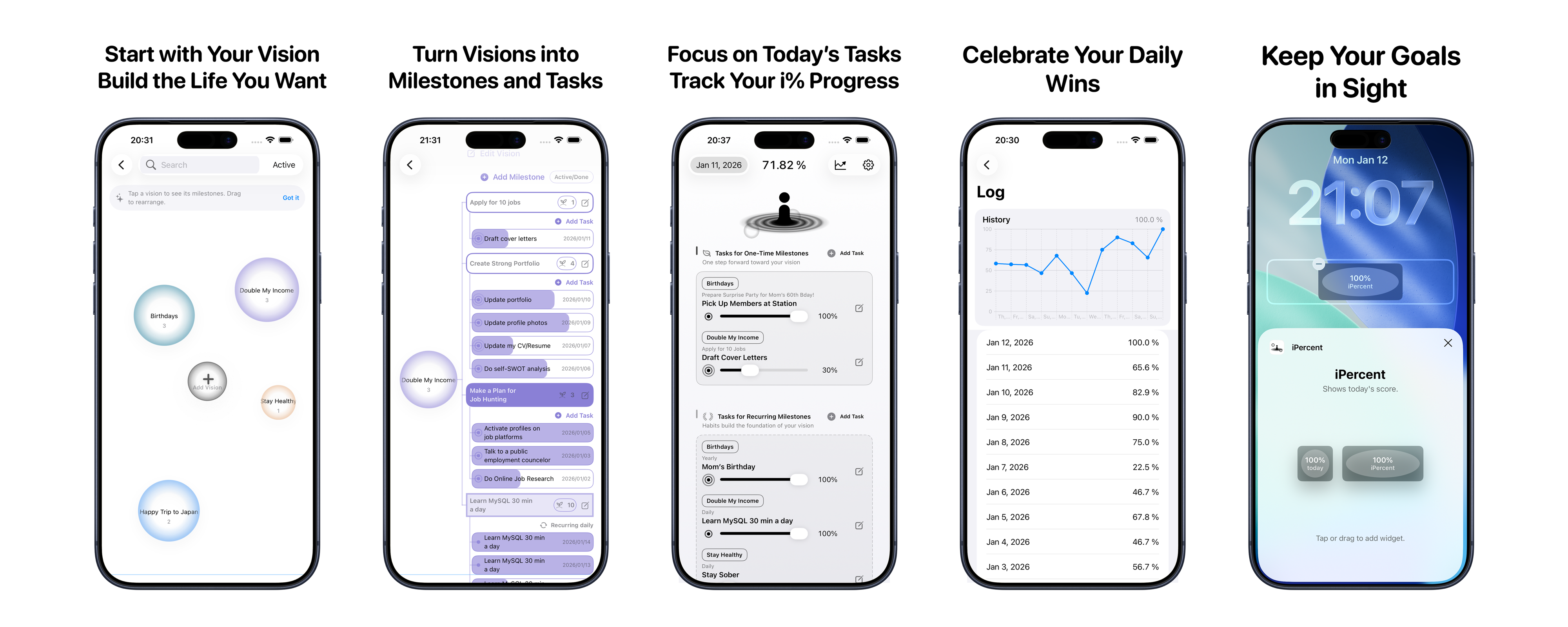 iPercent app preview